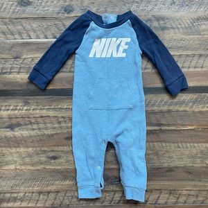 Nike waffle knit one piece. Size 9 months.